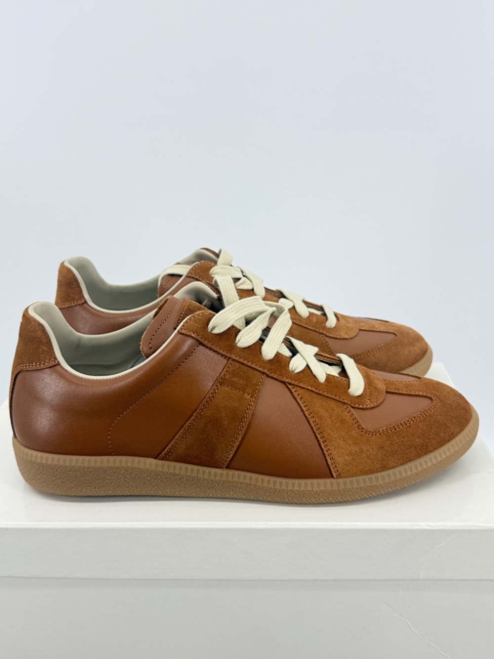 Margiela GAT Low Brown Suede